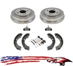 Rear Brake Drums Shoes Wheel Cylinders Hardware For Honda Civic 1996-2000. Fixed Price $153.00.