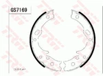 Trw GS7169 Brake Shoe Set, Parking For Daihatsu, Isuzu, Mitsubishi, Peugeot,. Fixed Price $35.47.