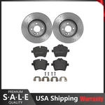 Brembo Xtra Front Brake Kit Drilled Rotors Low-met Pad Set For Mini R55 R56 R57. Fixed Price $369.82.