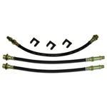 61-64 Gm Corvair Car Front Rear Drum Brake Rubber Flex Hose Line Set Kit W Clips. Fixed Price $51.00.