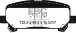 Ebc Brakes DP63045 6000 Series Greenstuff Truck/suv Disc Pads. Fixed Price $106.99.