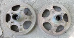 1935 Ford Front Brake Drums / Hubs Original Pair. Fixed Price $450.00.