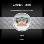 Genuine 2017-2018 Honda Fit Drum Brake Adjusting Lever 43366SH5003. Fixed Price $39.00.