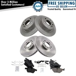 Front & Rear Ceramic Brake Pad Rotor Kit Set For 99-05 Saab 9-5 New. Fixed Price $234.85.