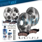 Front & Rear Brake Rotors Ceramic Pads For 1998 1999 Honda Accord Acura Cl. Fixed Price $131.42.