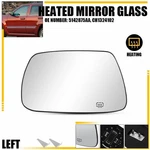 Mirror Glass For 05-10 Jeep Grand Cherokee Rh Lh Heated Convex Backing Plate Exc. Fixed Price $33.24.