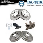 Front & Rear Ceramic Pads Rotors Drums Brake Shoe Kit Set For Honda Civic. Fixed Price $122.23.