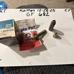 Nos Gm 1963-1964 Chevrolet Corvette Drum Brake Rh Star Wheel 3997400 Adjuster. Fixed Price $31.50.
