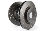 Ebc GD7409 Fits Subaru 06 7409-07 Impreza 2.5 Turbo Wrx Sport Rear Rotors. Fixed Price $137.29.