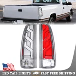 All Clear Led Tail Lights For 1988-1999 Chevy Gmc C/k Pickup Tahoe Suburban Pair. Fixed Price $149.99.