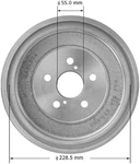 Bendix Premium Drum And Rotor Brake PDR0836. Fixed Price $52.28.