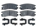 Rear Delco Brake Pad Set Fits Pontiac Bonneville 2000-2005 96JJNMGQ. Fixed Price $59.15.