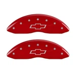 Mgp Engraved Red Caliper Covers For Chevrolet - Set Of 4, Bowtie Design. Fixed Price $299.99.