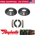Rear Kit Brake Drums & Shoes For 1996-1997 Geo Tracker 2DOORS- Raybestos. Fixed Price $171.50.