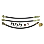 Rubber Brake Hose Kit Front Drum Dana Axle 1967-68 Dodge Polara Chrysler 300 3PC. Fixed Price $69.00.