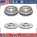 Front Rear 4X Durago Brake Drum Rotor Fits 2001-2003 Ford Taurus Pz. Fixed Price $272.36.