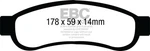 Ebc Disc Brake Set - Rear Orangestuff Race Fmsi D1334 2008 Thru. Fixed Price $147.11.