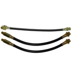 69-74 Gm / Body Front Drum And Rear Brake Rubber Flex Hose Line Set. Fixed Price $49.00.