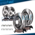Front Rear Disc Rotors Brake Pads Kit For 2018-2020 Equinox Terrain Regal Tourx. Fixed Price $189.51.