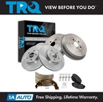 Trq Front & Rear Brake Pad Rotor,shoe Drum Kit Fits 2009-2019 Toyota Corolla. Fixed Price $229.95.