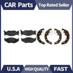 Front Rear Disc Brake Pad Set Drum Shoe 2 X C-tek For Plymouth 1991-1995. Fixed Price $89.44.