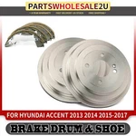 Rear Brake Drum & Ceramic Shoe For Hyundai Accent 2013 2014 2015 2016 2017. Fixed Price $87.07.