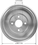 Bendix PDR0837 Brake Drum For 09-10 Chevrolet Pontiac Cobalt G5. Fixed Price $62.99.