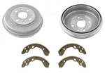 Mazda 323 Protege Tracer Escort MX3 (2) Rear Brake Drums & Shoes. Fixed Price $105.00.