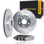 For Dodge W150/D150 1990 1991 1992 1993 Rotors Silver Drilled And Slotted. Fixed Price $348.31.