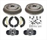 Drums Brake Shoes Springs Wheel Cylinder For Chevrolet AVEO5 07-11. Fixed Price $142.00.