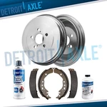 Rear Brake Drums And Shoes Kit Fits For 2009 - 2019 Toyota Corolla. Fixed Price $90.69.