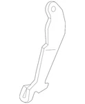 Genuine Mitsubishi Parking Brake Lever 4800A040. Fixed Price $28.14.