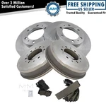 Front & Rear Brake Pad Rotor Kit Ceramic For 2005-2021 Toyota Tacoma. Fixed Price $304.85.