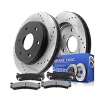 12.01" Front Disc Brake Rotors And Ceramic Pads For 1999-2006 Chevy Sil.... Fixed Price $212.61.