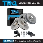 Trq Front & Rear Brake Pad Rotor,shoe Drum Kit Semi-metallic Fits Subaru. Fixed Price $194.95.