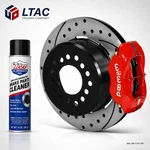 Wilwood WIL140-7141-DR Forged Dynalite Rear Brake Kit Drilled Red Chevy 12-BOLT. Fixed Price $1196.93.
