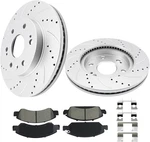 Betthand Front Brakes Rotors For Chevy Silverado 1500 08-13. Fixed Price $260.57.