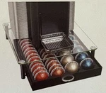 Nespresso Vertuoline Holder Drawer Glass Decobros Coffee Pods Holds 24 Large. Fixed Price $29.99.