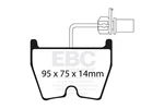 Ebc Brakes DP41513R Yellowstuff Street And Track Pads. Fixed Price $284.99.