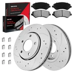 For 2001 2002 2003 2004 2005 Dodge Grand Caravan Front Brake Rotors Ceramic Pad. Fixed Price $70.98.