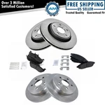 Front & Rear Semi-metallic Brake Pad Rotor Kit For Jeep Truck Suv. Fixed Price $289.85.