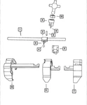 Genuine Mopar Lever Spring 4741137. Fixed Price $6.50.