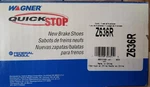 New Wagner Quick Stop Drum Rear Shoes Z636R. Fixed Price $35.00.