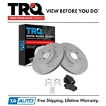 Trq Performance Front Brake Pad & Rotor Kit 2001-2010 Chrysler Pt Cruiser. Fixed Price $134.95.