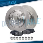 12.60 Inch Rear Disc Rotors Ceramic Brake Pads Kit For 2014 - 2023 Jeep Cherokee. Fixed Price $89.31.