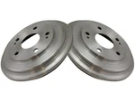 Rear Diy Solutions Brake Drum Set Fits Honda Civic 2006-2015 91CTYC. Fixed Price $74.46.