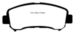 Ebc Brakes Disc Pad Set DP41954R. Fixed Price $196.84.
