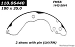 Centric Drum Brake Shoe For Mirage, Colt, Summit 111.06440. Fixed Price $39.18.