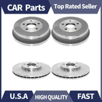 Front Rear 4X Durago Brake Drum Disc Rotor Fits 2001-2003 Ford Taurus Wt. Fixed Price $248.67.