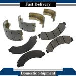 Front,rear 2X Centric Brake Pad Shoe Set Fits 1999-2010 W4500 Tiltmaster Wt. Fixed Price $220.04.